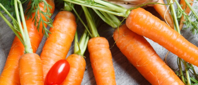benefits of carrots and tomato