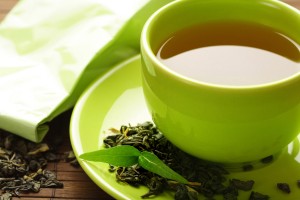 Glass of Green Tea