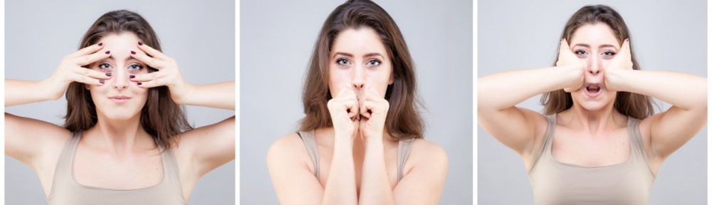 Yoga to slim your face