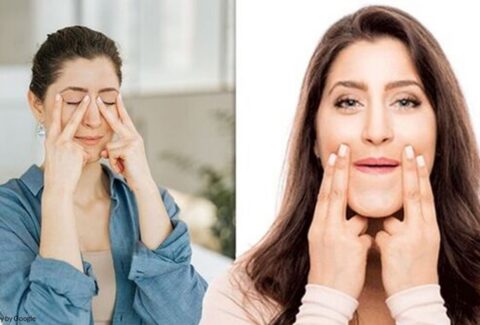 Yoga to slim your face