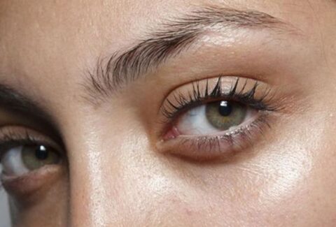 long eyelashes