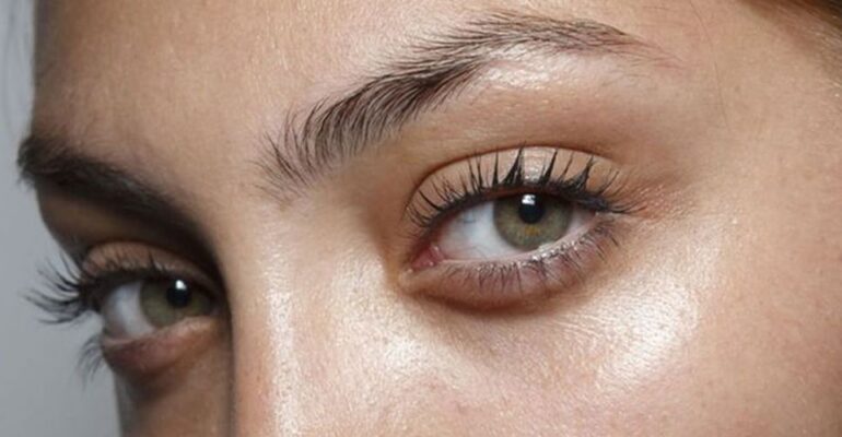 long eyelashes