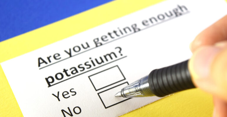 Signs of Potassium Deficiency