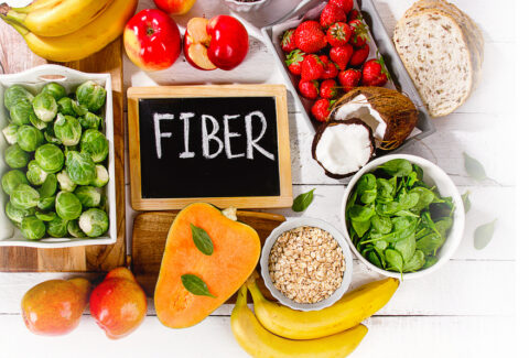 Five Fiber Rich Foods for Human Health