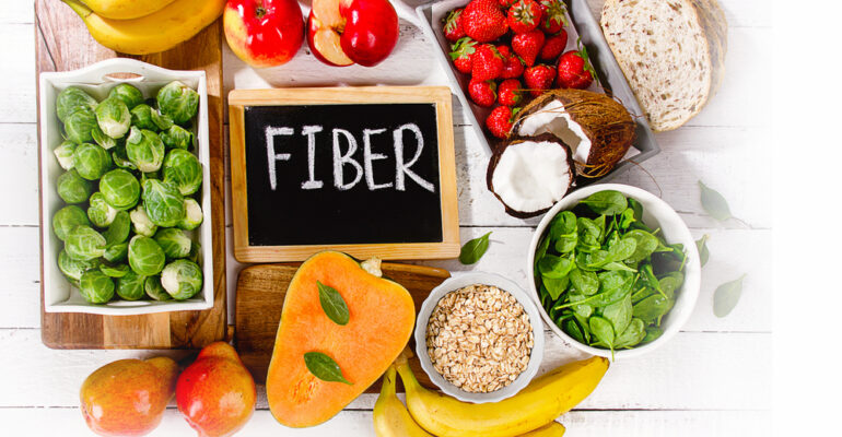 Five Fiber Rich Foods for Human Health