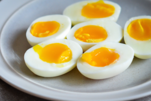 boiled eggs