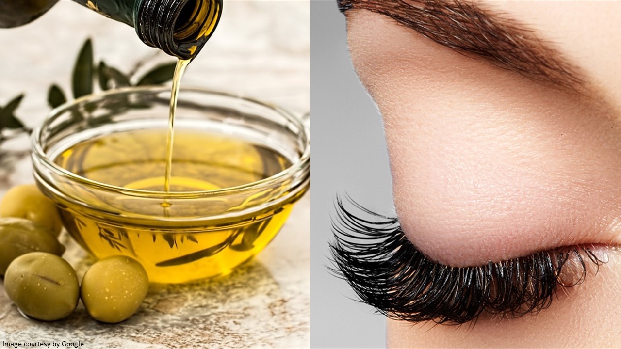 Image of a woman with beautifully applied eyelash extensions.