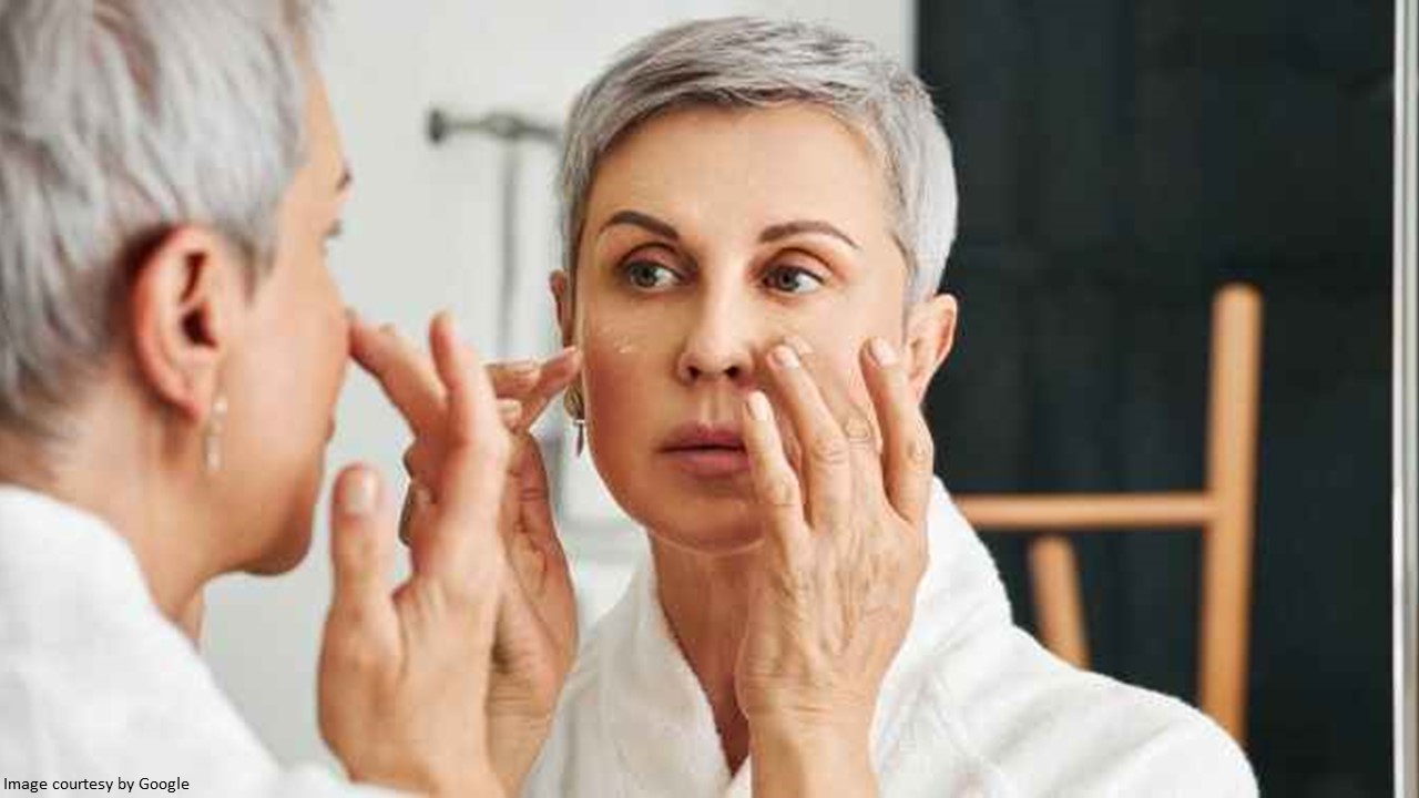 Woman Applying Tretinoin for Wrinkles