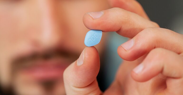 Person Taking Sildenafil 100mg Dosage