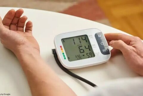 Checking blood pressure - ADC