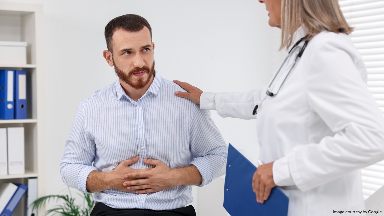 patient examined by doctor