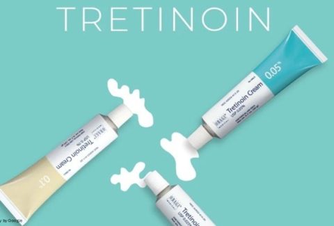 Tretinoin before and after results at 1, 3, 6, and 12 months