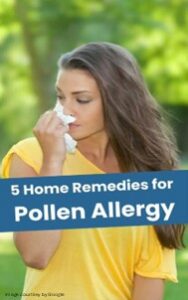 How to get rid of from pollen allergies