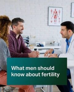male patient with doctor