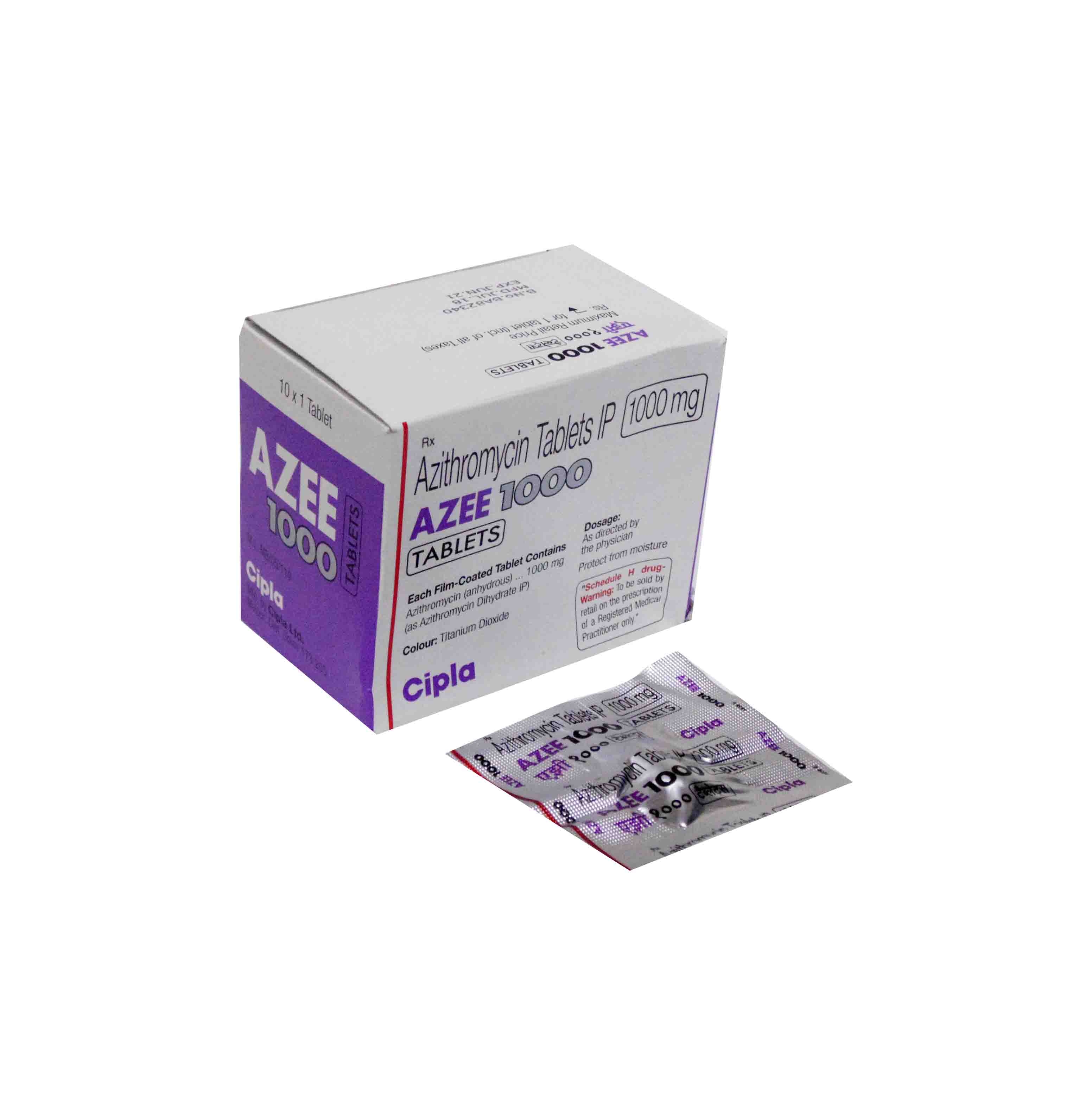 Generic Azithromycin Tablets Price In India