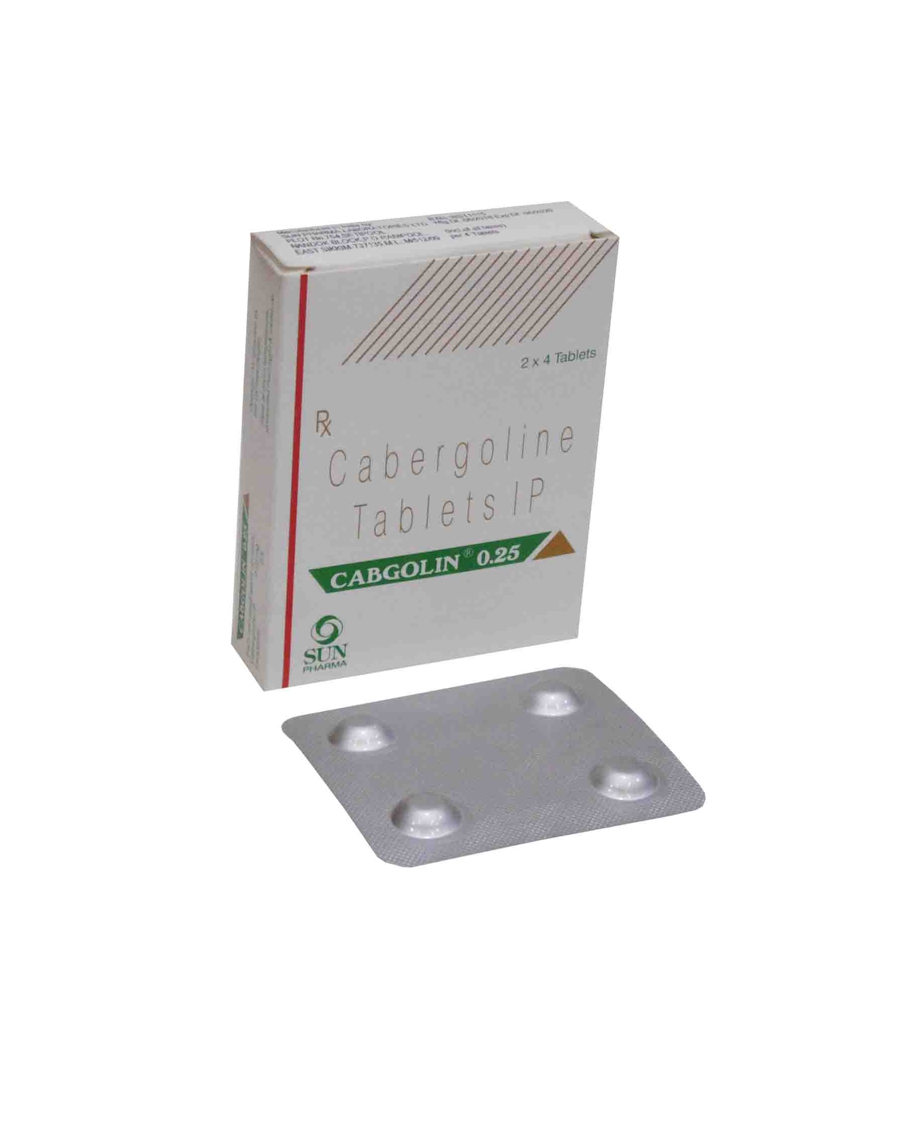 Cabgolin 0.25 mg