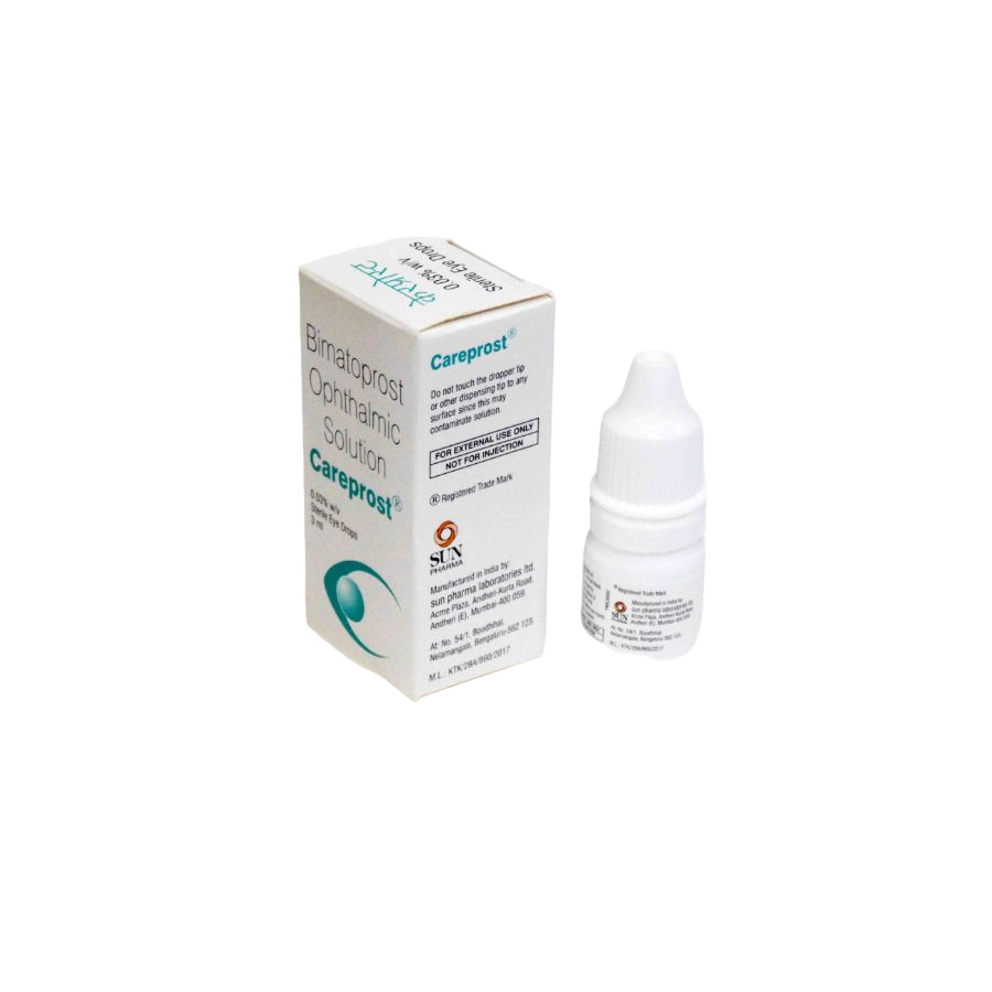 Careprost 3 ml with Brush Sample Pack with FREE SHIPPING