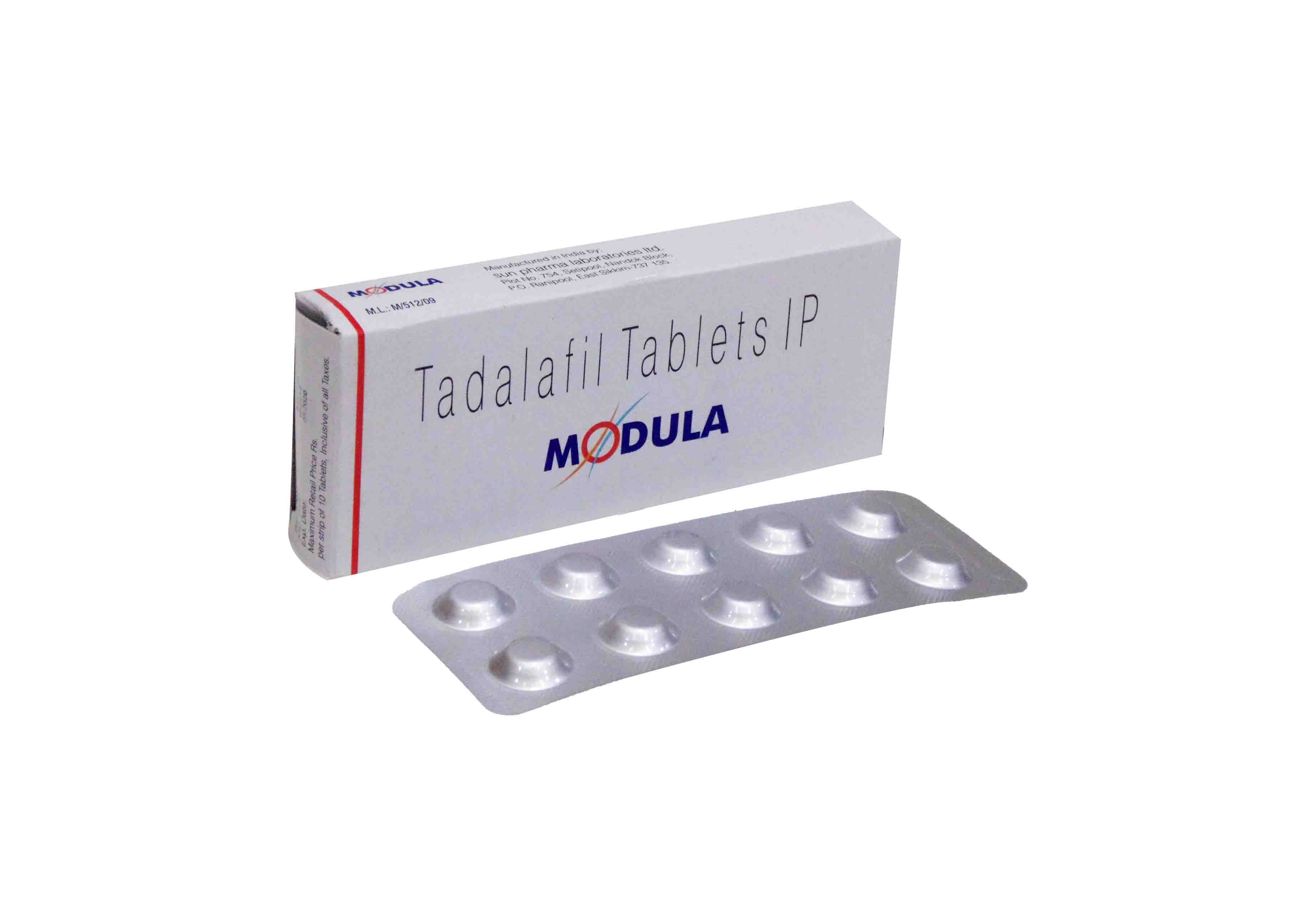 Buy Modula 5mg Tablets Modula Tadalafil AllDayChemist