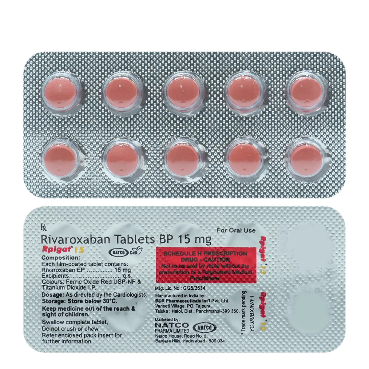 Rpigat Tablets 15mg