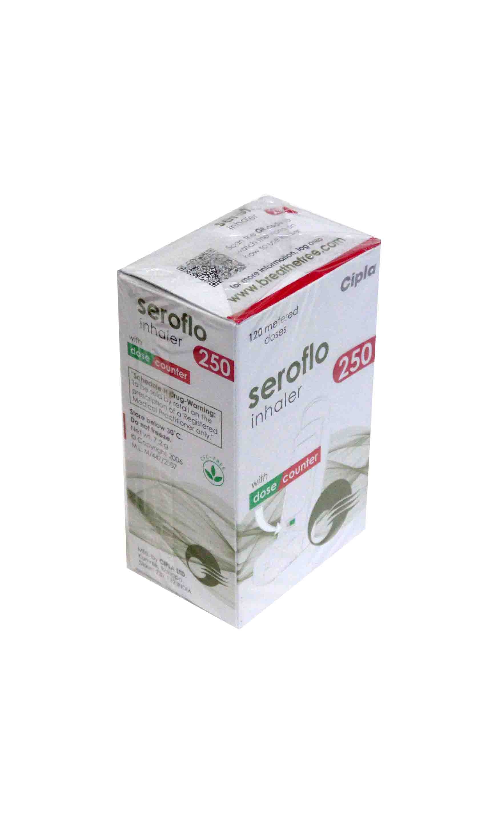 Seroflo Inhaler 25 mcg 250 mcg (120 mdi)