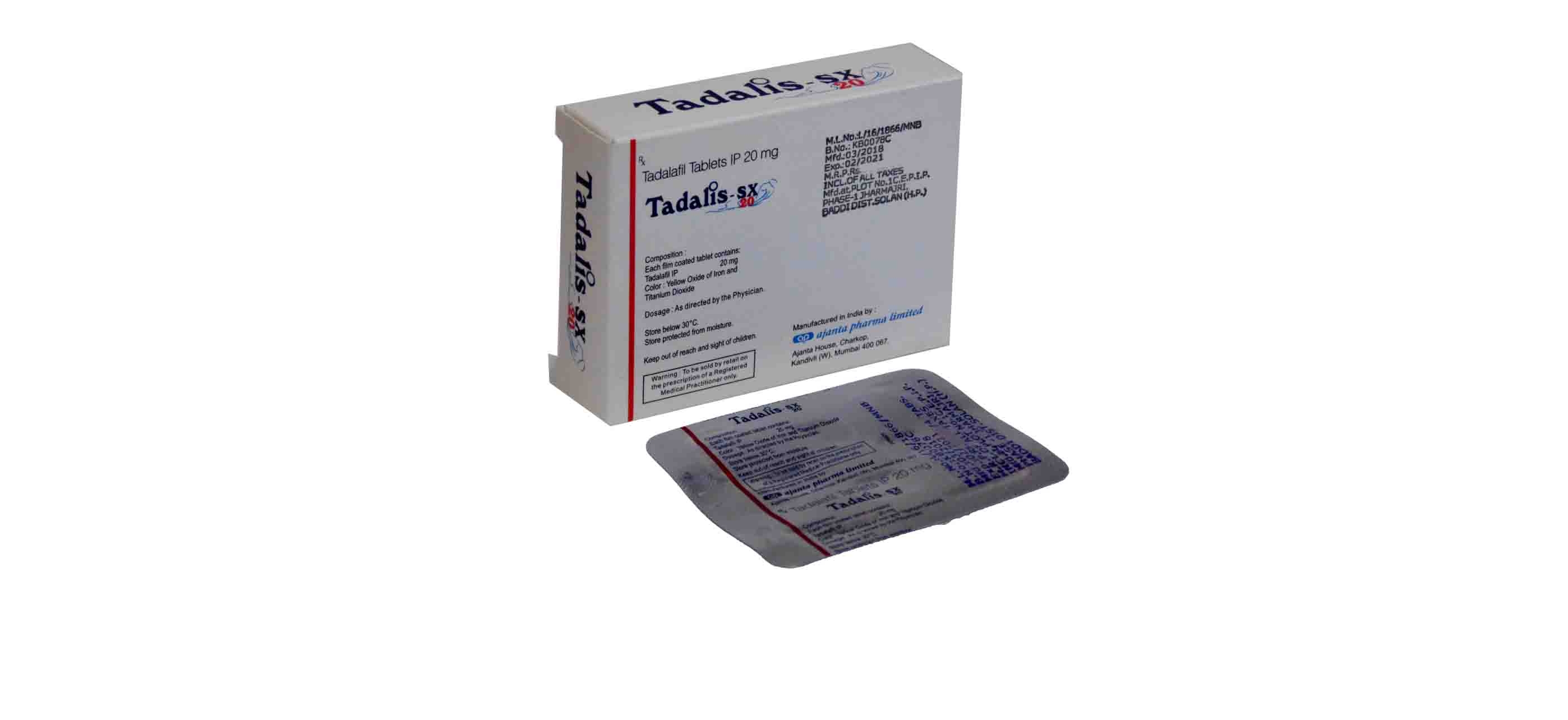 Tadalis SX 20mg