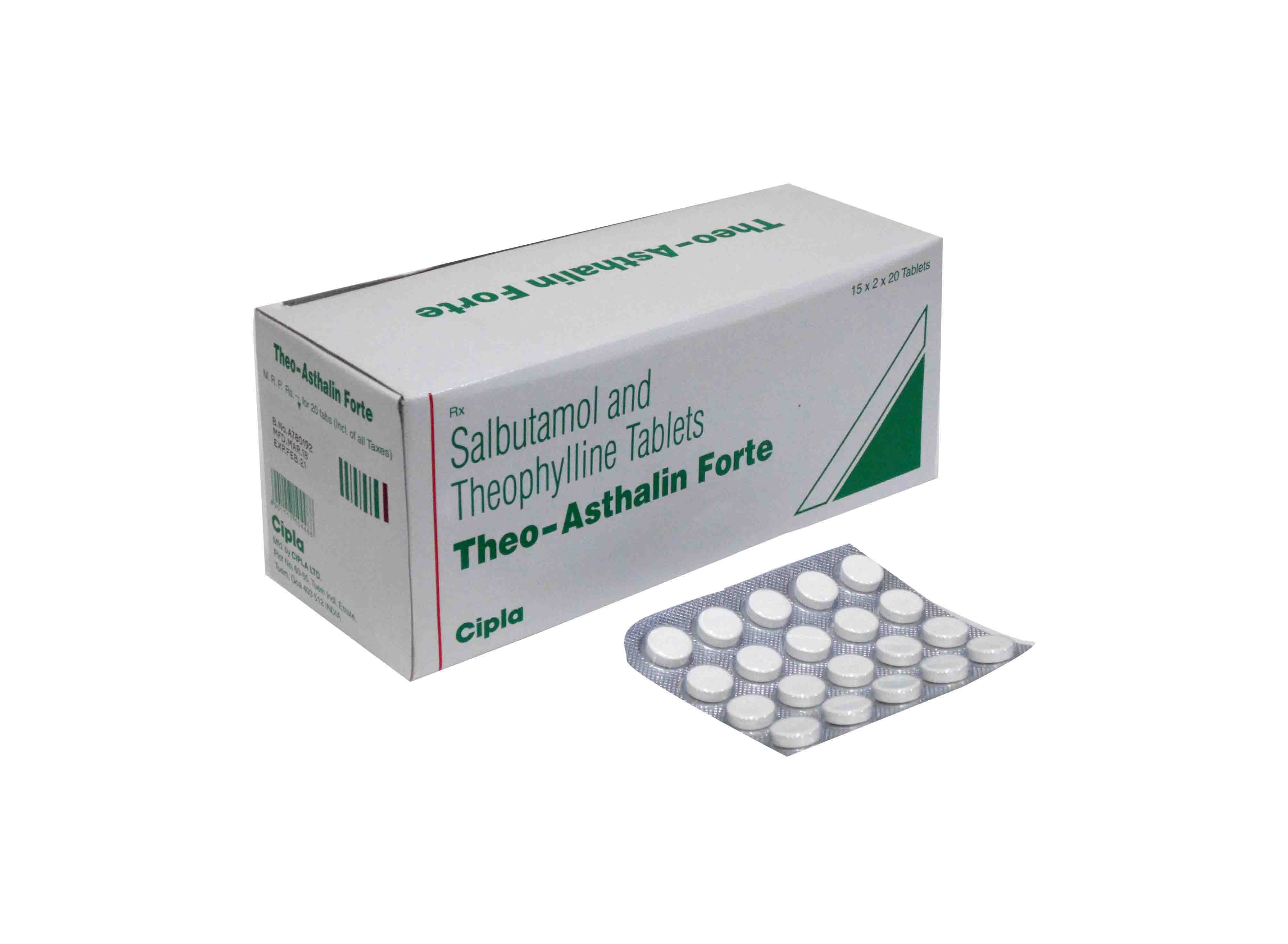 Theo Asthalin Forte 4mg