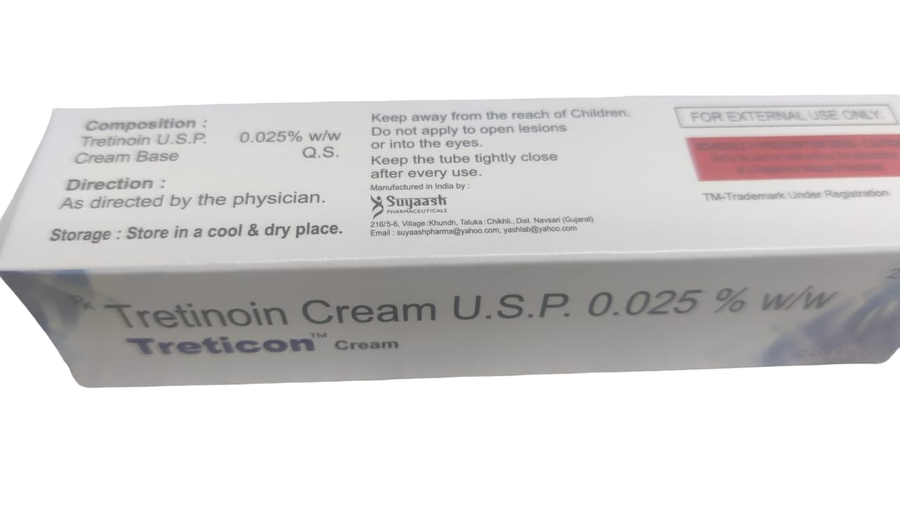 Treticon Cream .025% (20gm)