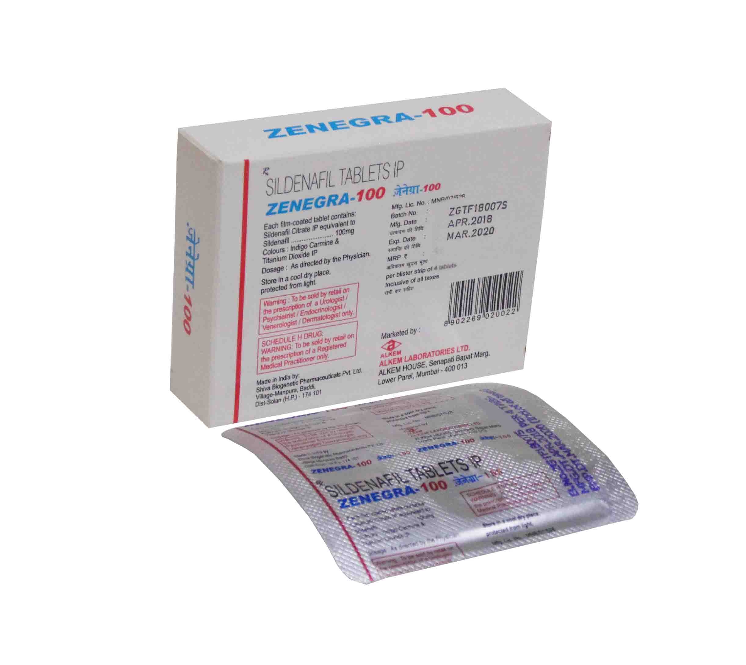 Zenegra sildenafil 50 mg
